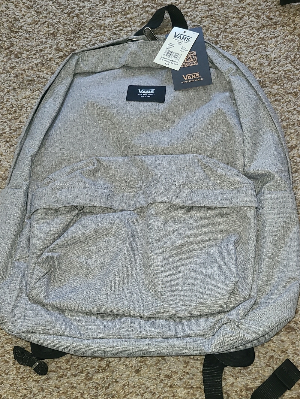 Vans Heather Gray Everyday Backpack